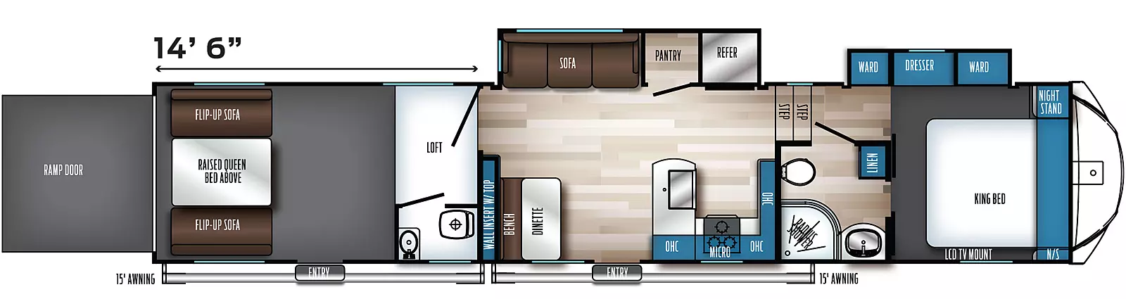 Vengeance Rogue Armored 4007G2 Floorplan