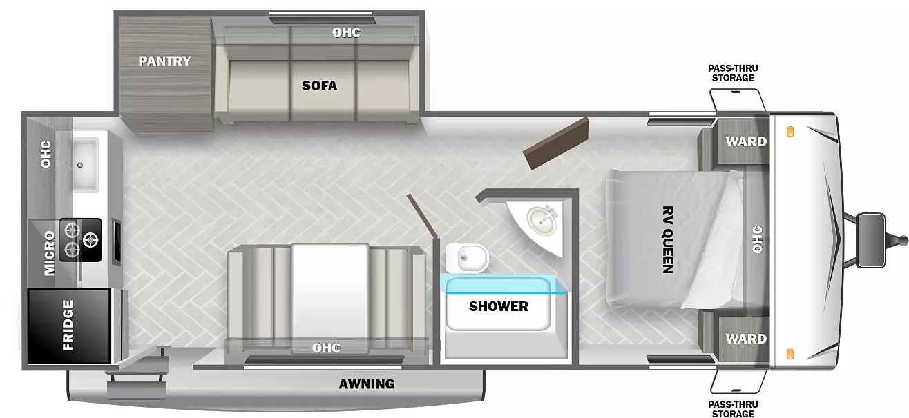 Evo Southwest 228RK - DSO Floorplan