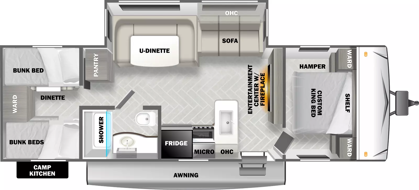 Evo Southwest T3050 Floorplan